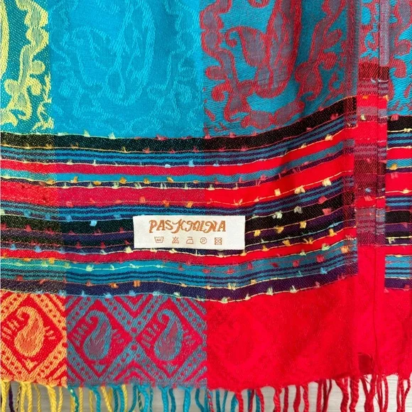 Colorful scarf/wrap - Picture 4 of 4